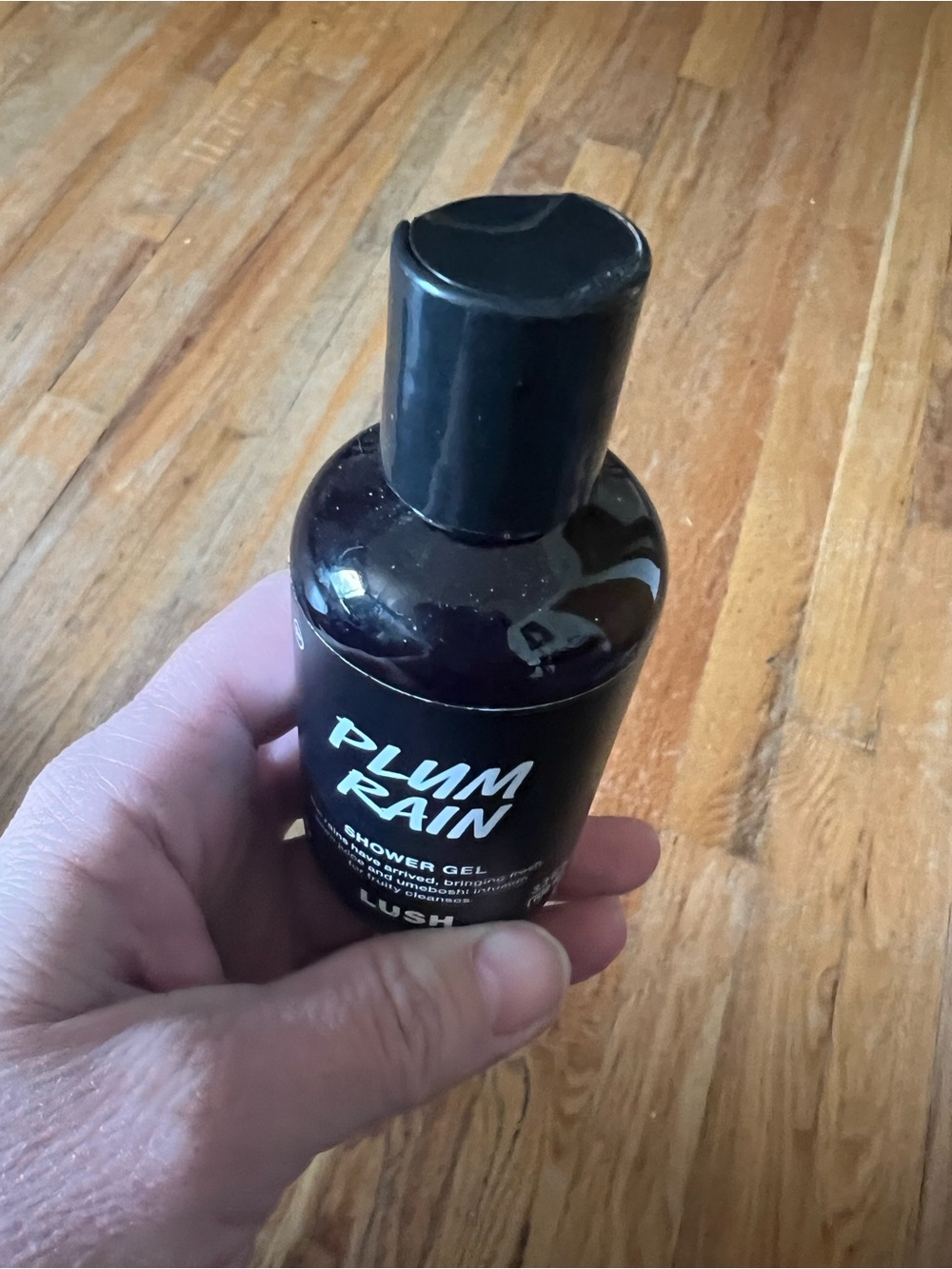 LUSH Plum Rain Shower Gel - 3.3 oz DISCONTINUED BRAND NEW - Picture 2 of 8